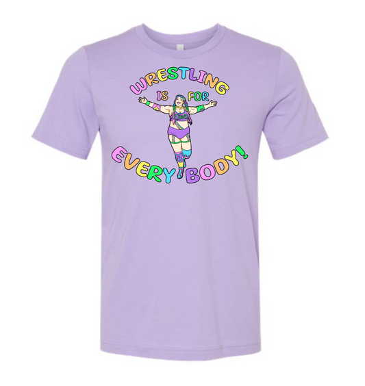 Ellie D: Wresting is for Everybody T-shirt